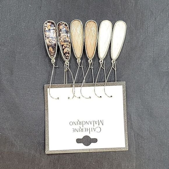 BRAND NEW CATHERINE MALANDRINO DANGLING DROP WOMEN"S EARRINGS - Picture 9 of 15